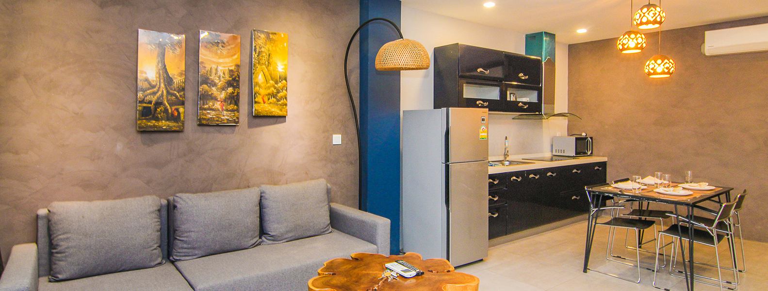 Cozy 1 Bedroom Apartment For Rent In Daun Penh Area.