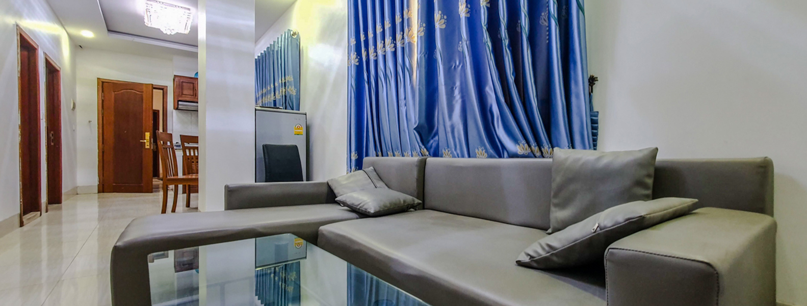 Furnished 2 Bedroom Apartment For Rent In Tuol Kork Area.