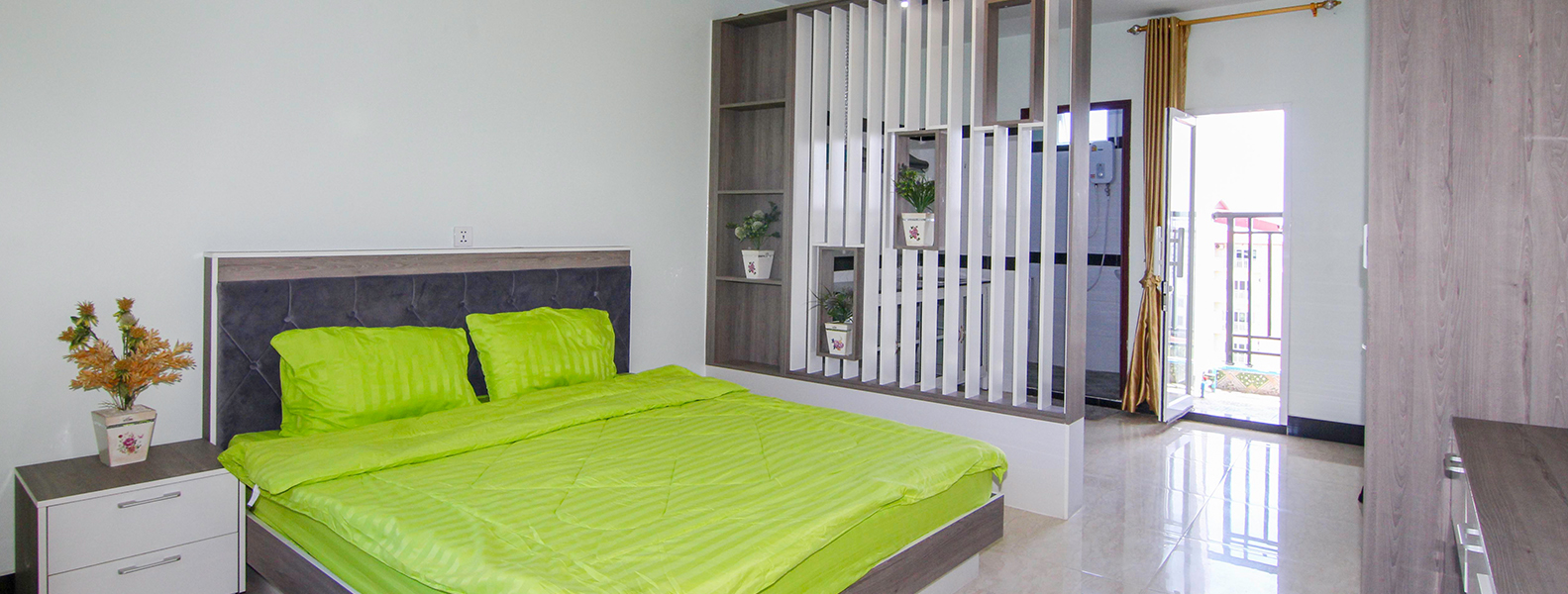 Beautiful Studio Room Apartment for Rent in Sen Sok Area.