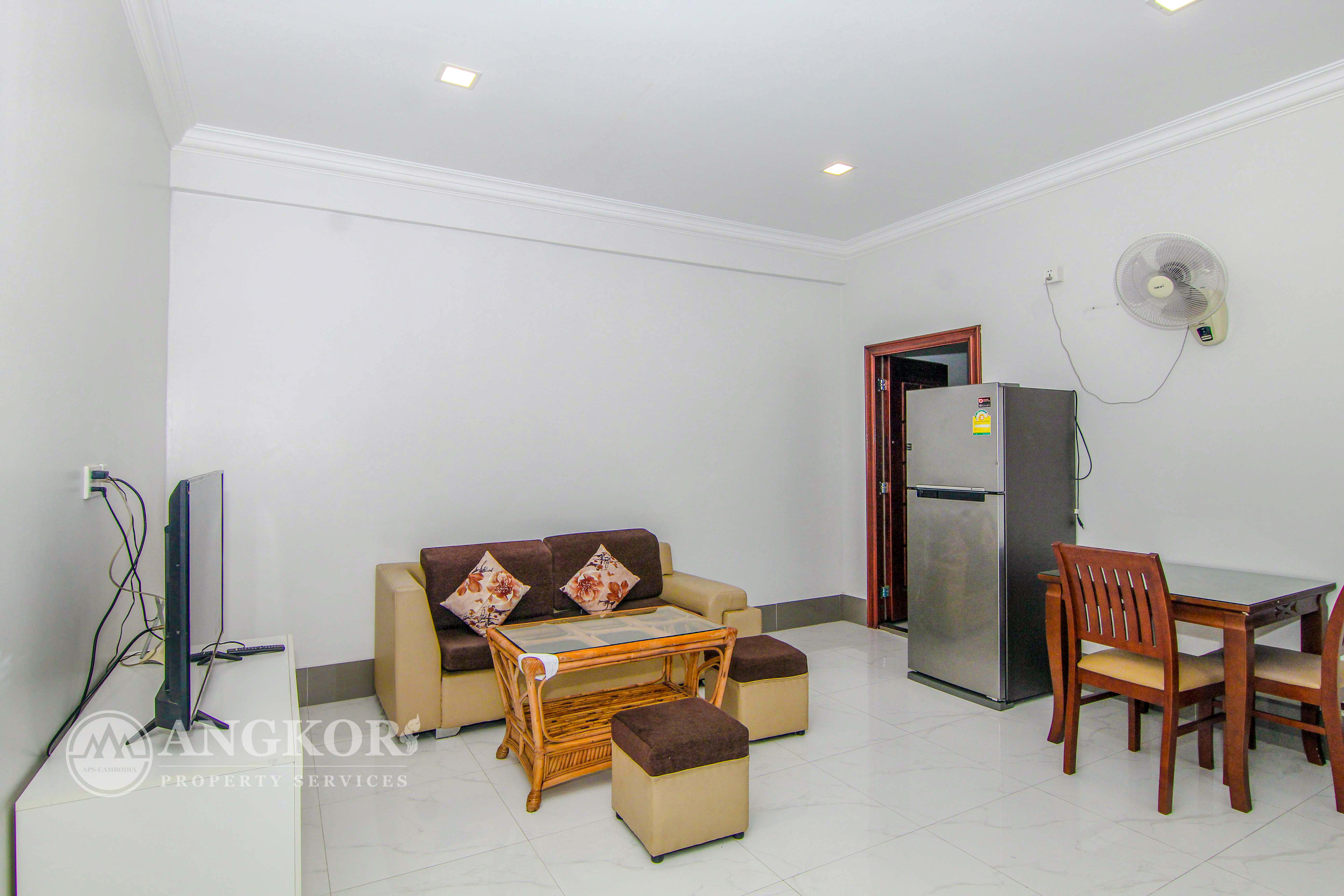 Furnished 1 Bedroom Apartment For Rent In Boeung Keng Kang 3 Neighborhood.