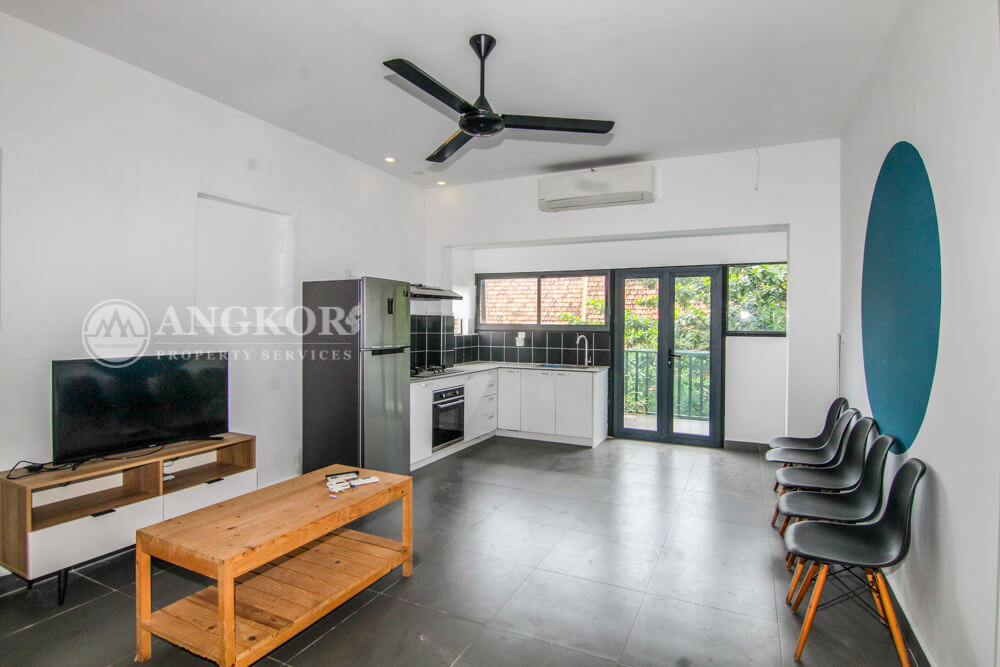 Renovated 2 Bedroom Apartment For Rent In Duan Penh Area.