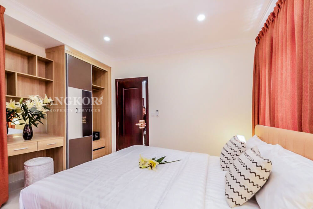 Modern 1 Bedroom Apartment For Rent In Boeung Keng Kang II Neighborhood.